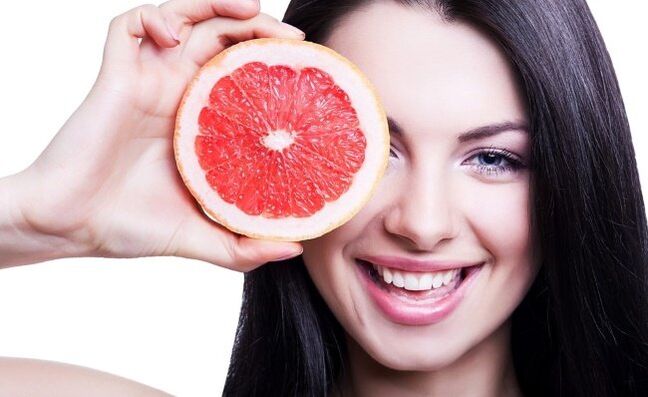 Grapefruit ist die beste Frucht zum Abnehmen